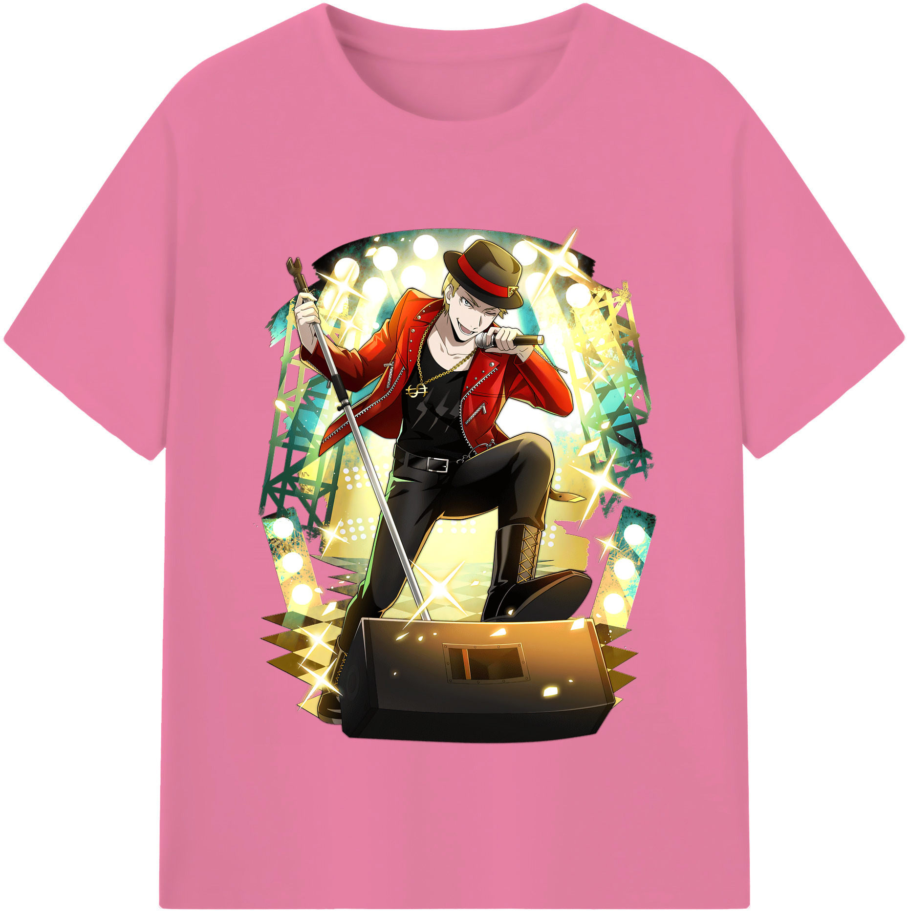 （画像用） 文豪ストレイドッグス Bungo Stray Dogs 綿100％半袖Tシャツ（フロントプリント）